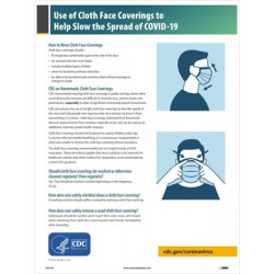 NMC PST Use Of Cloth Face Coverings Poster