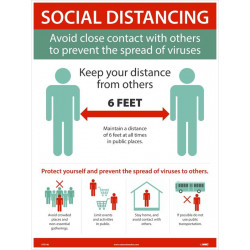 NMC PST Social Distancing Poster
