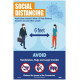 NMC PST Social Distancing Avoid Close Contact Poster