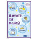 NMC PST152PPSP Wash Your Hands Step By Step Poster, Spanish, 18" x 12", Paper, 5/Pk