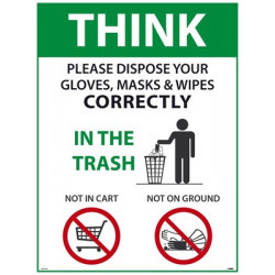 NMC PST Think Please Dispose Of Properly Poster