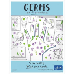 NMC PST Germs Are All Around You Poster