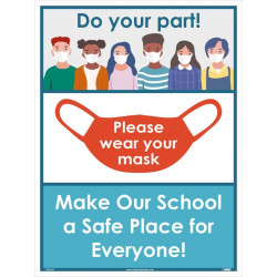 NMC PST Do Your Part, Please Wear Your Mask Poster