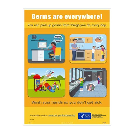 NMC PST Germs Are Everywhere Poster