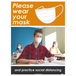NMC PST Please Wear Your Mask Poster, Students