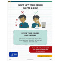 NMC PST Don't Let Your Germs Go For A Ride Poster