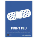 NMC PST Fight Flu, Get Vaccinated Poster