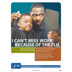 NMC PST I Can't Miss Work Because Of The Flu Poster