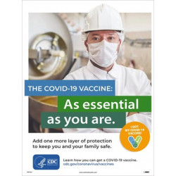 NMC PST The Covid-19 Vaccine (Food Safety Worker) Poster