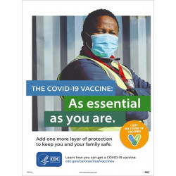 NMC PST Covid-19 Vaccine (Safety Worker) Poster