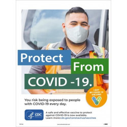 NMC PST Protect From Covid-19 (Safety Worker) Poster