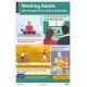 NMC PST196PP Working Adults: Caring For Yourself During A Pandemic Poster, 18" x 12", Paper, 5/Pk