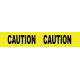 NMC PT1-2ML Caution, Barricade Tape, 2 Mil, 3" x 12000"
