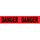 NMC PT16-2ML Danger Barricade Tape, 2 Mil, 3" x 12000", 8/Case