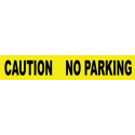 NMC PT23 Caution, No Parking Barricade Tape, 3 Mil, 3" x 12000"