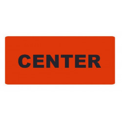NMC RU Center, Roll-Up Sign Overlay, 8" x 22"