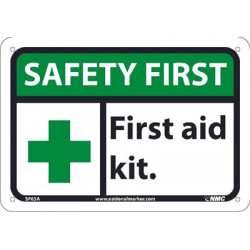 NMC SF65 Safety First, First Aid Kit Sign