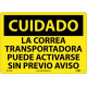 NMC SPC130 Caution, Equipment Safety Sign (Spanish), 10" x 14"