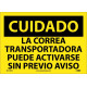 NMC SPC130 Caution, Equipment Safety Sign (Spanish), 10" x 14"