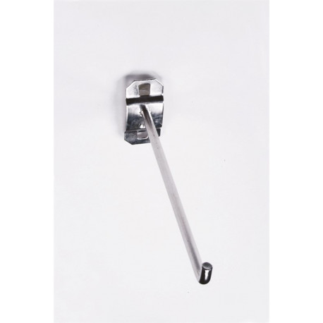 NMC SRS103 6" Stainless Single Rod Hook, 90 Degree Bend, 3/Pk