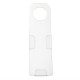NMC STH3 Scaffold Tag Holder, 11" x 3", .063 Polycarbonate, Holds up to 8" x 3" Tag