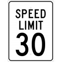 NMC TM156 Speed Limit 30 Sign, 24" x 18"