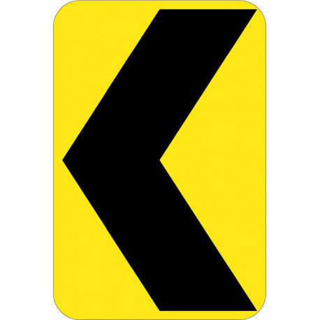 NMC TM16 Chevron Traffic Arrow Sign (Graphic)