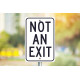 NMC TM22 Not An Exit Sign