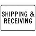 NMC TM228 Shipping & Receiving Sign, 18" x 24"