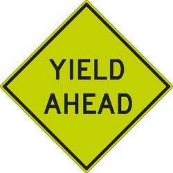NMC TM610 Yield Ahead Sign