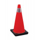 NMC TPCC Orange Parking Cone w/ Collar, Rubber