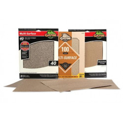 Ali Industries 4214Ga Sandpaper, Extra Course 36 Grit, 9 X 11 In., 25-Ct.