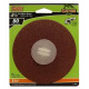 Ali Industries 3071 3-Pack 4.5-Inch 80-Grit Fiber Sanding Disc