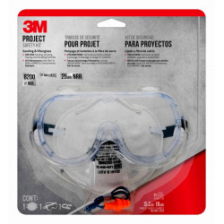 3M PROJECTH1-DC Project Safety Kit, 1 Respirator, 1 Earplug & 1 Pair of Safety Glasses per Package
