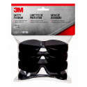 3M 90954H4-DC Safety Eyewear with Impact-resistant Lenses, Gray