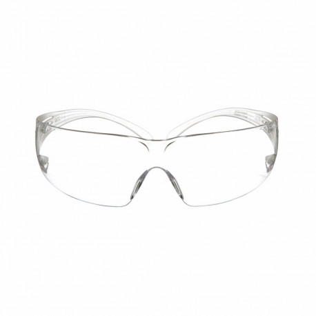 3M SF200H1-DC SecureFit Safety Eyewear, Clear Frame, Clear Anti-fog Lens