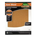 Gator Finishing products 4461 Bare Wood Garnet Sandpaper Assortment, 9 X 11-In., 4-Pk.