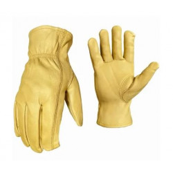 Big Time Products 9877 True Grip Water Resistant Leather Gloves, Men's