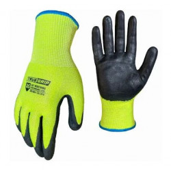 Big Time Products 9878 True Grip Hi-Viz Cut Resistant Gloves, Men's