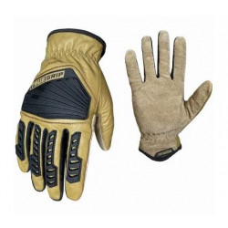 Big Time Products 98871-23 True Grip Premium Leather Hybrid Utility Gloves, Men's, Medium
