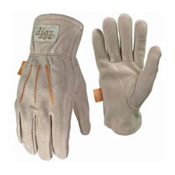 Big Time Products 78216-26 Digz Women's Suede Leather Gloves, Medium