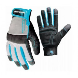 Big Time Products 900 True Grip General Purpose Women's Gloves, Black/Blue