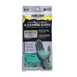 Big Time Products 1321 Firm Grip Gloves For Stripping, Refinishing & Cleaning, Nitrile Rubber
