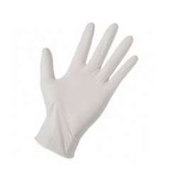 Big Time Products 2359 Grease Monkey Disposable Latex Gloves, Off White, Men's, 100-Ct.