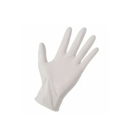 Big Time Products 2359 Grease Monkey Disposable Latex Gloves, Off White, Men's, 100-Ct.