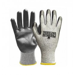 Big Time Products 700 Premium Defense Cut-Resistant Work Gloves, Touchscreen, Gray, Men's