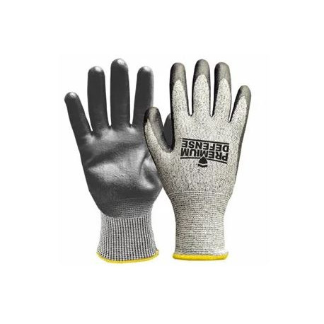 Big Time Products 700 Premium Defense Cut-Resistant Work Gloves,  Touchscreen, Gray, Men's