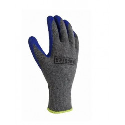 Big Time Products 20061-23 Master Mechanic Blue Crinkle Latex-Coated Gloves, Knit Shell, Men's, Medium
