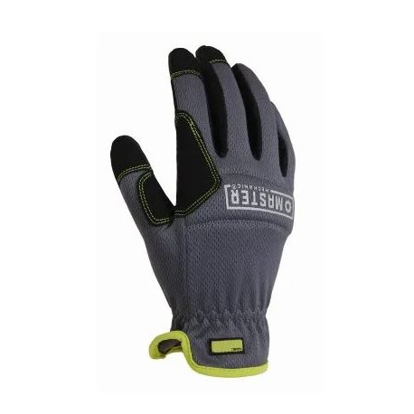 Big Time Products 20027-23 Master Mechanic High-Performance Work Gloves, Synthetic Leather, Mesh Shell, Large, 2-Pk.