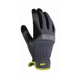 Big Time Products 20028-23 Master Mechanic High-Performance Work Gloves, Synthetic Leather, Mesh Shell, Men's XL, 2-Pk.